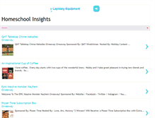 Tablet Screenshot of homeschoolinsights.com